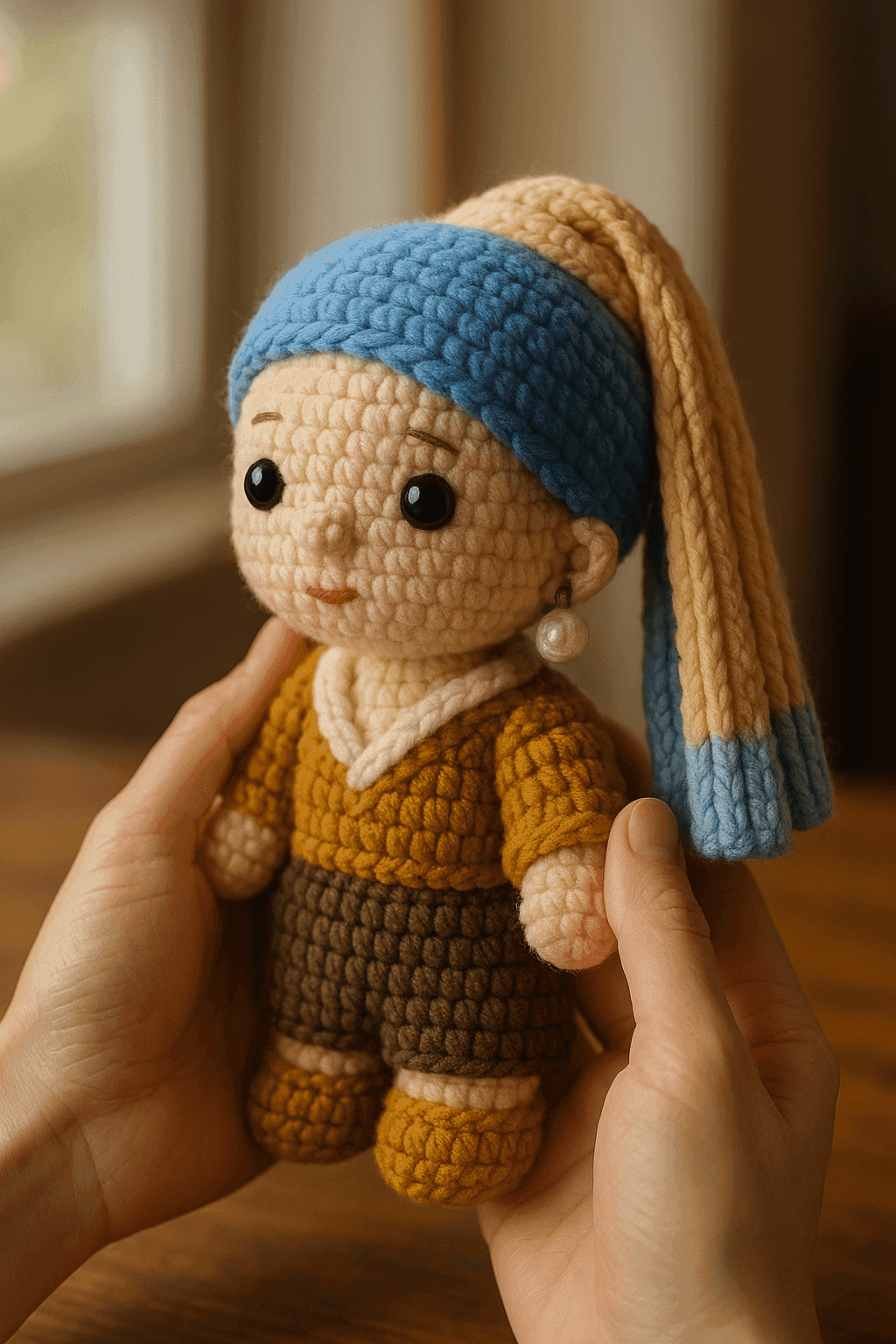 Cute Cozy Knitted Doll