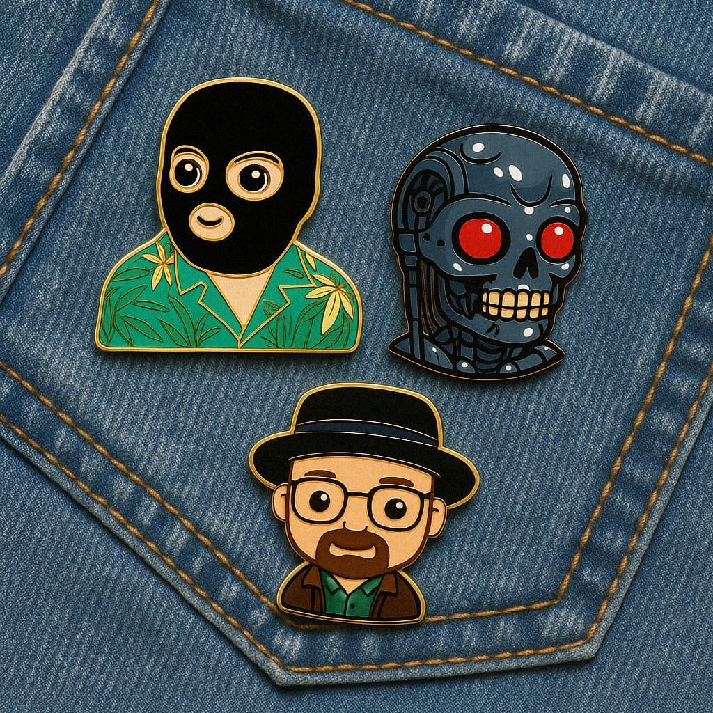Enamel Pins Pop Culture